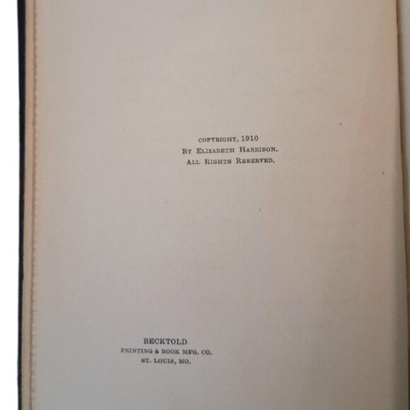 "RARE" 1910 Misunderstood Children book Elizabeth Harrison Author 2nd Edition - Picture 6 of 13